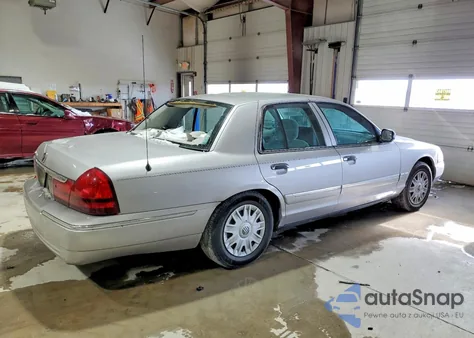 2005 Mercury Grand Marquis Gs z USA, uszkodzony, nr VIN 2MEFM74W85X622598